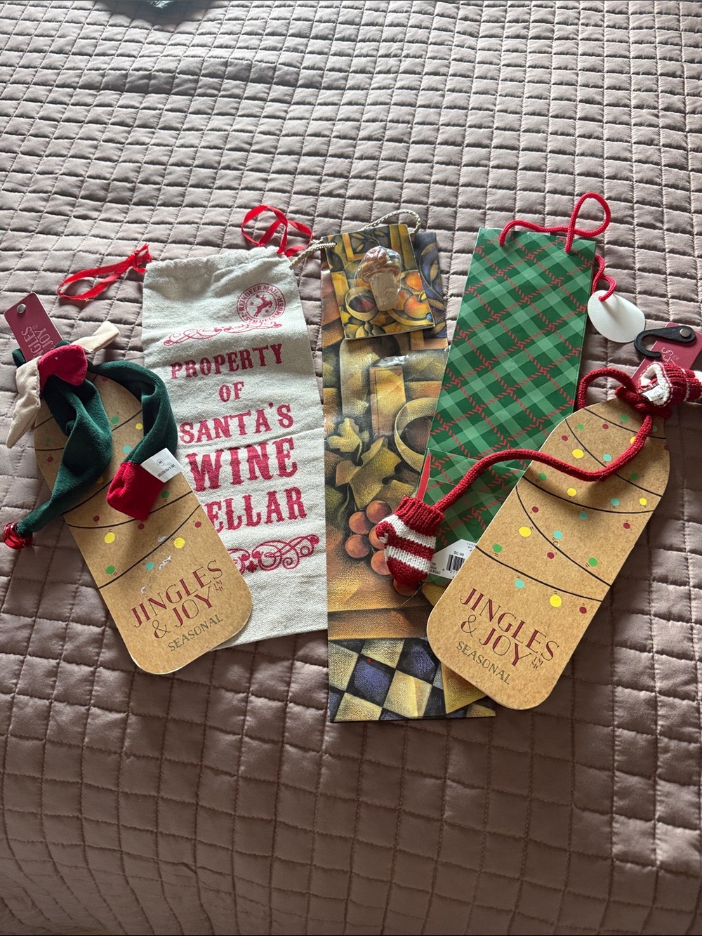 Bottle Bags and Toppers